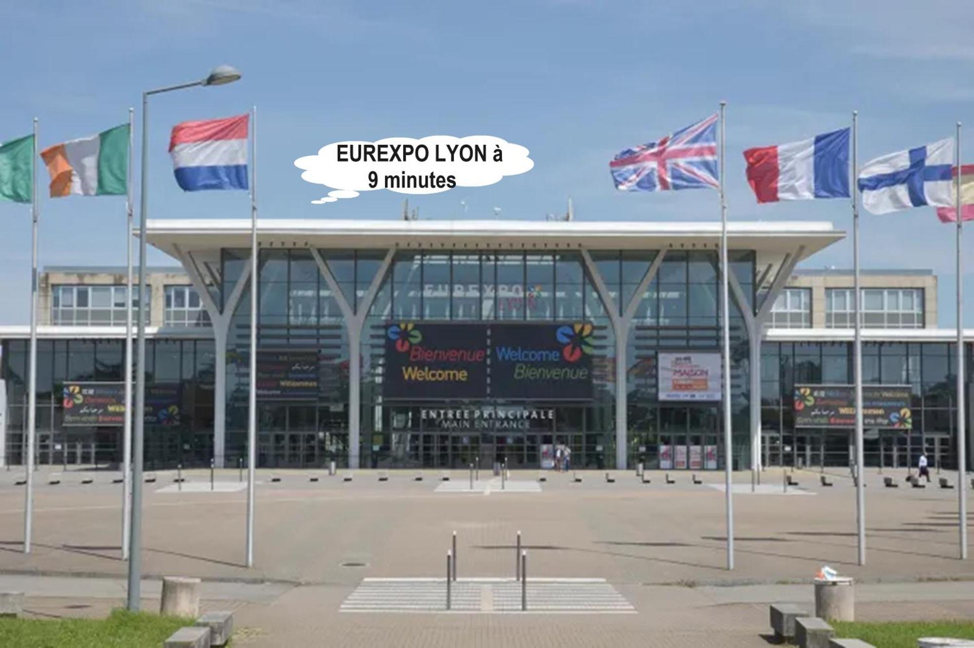 Votre Cocon Parfait A 9 Min D'Eurexpo Et 14 Min Groupama Lägenhet Saint-Priest  Exteriör bild