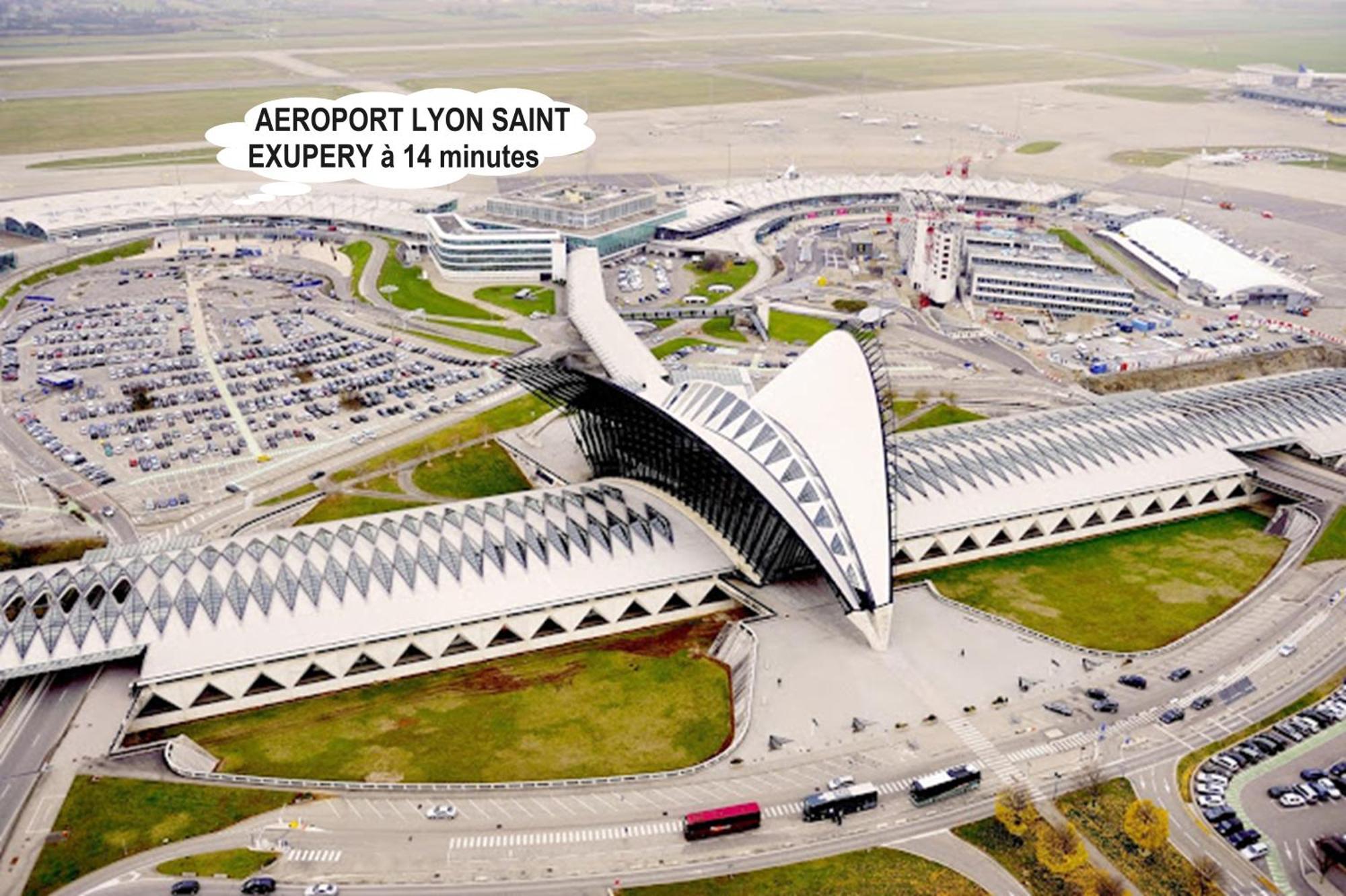 Votre Cocon Parfait A 9 Min D'Eurexpo Et 14 Min Groupama Lägenhet Saint-Priest  Exteriör bild