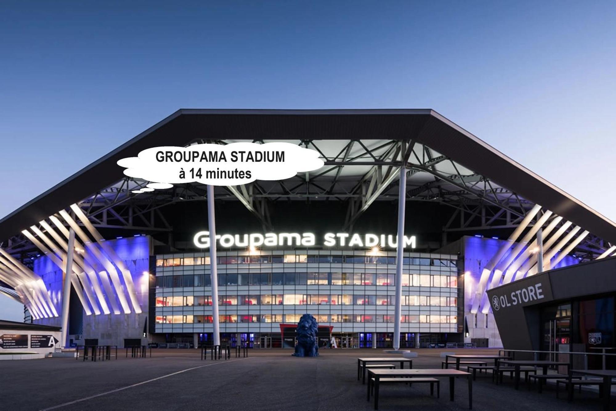 Votre Cocon Parfait A 9 Min D'Eurexpo Et 14 Min Groupama Lägenhet Saint-Priest  Exteriör bild